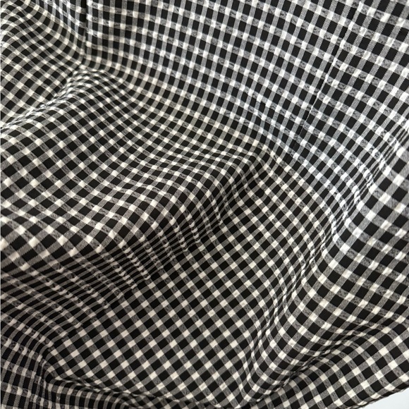 Zara EUC Black and White Checkered Blazer | US 04 - Picture 8 of 11